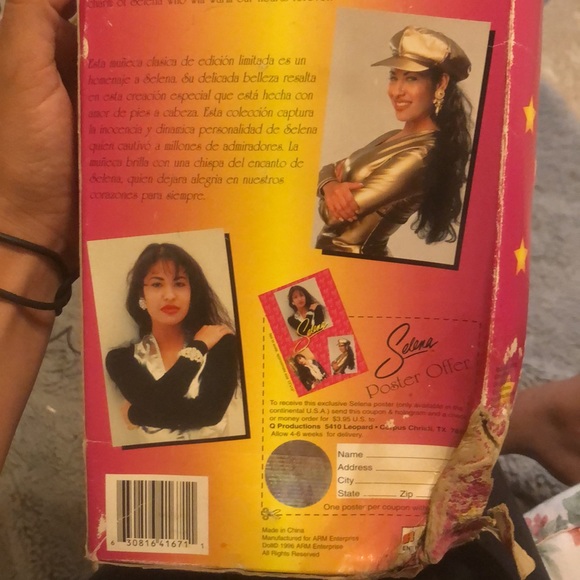 Selena doll 1996 original movie doll - Picture 6 of 7